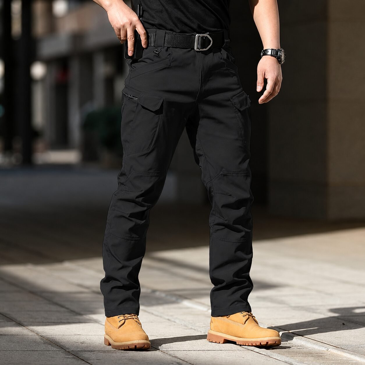 Herren Cargo-Hose Tactical Fit