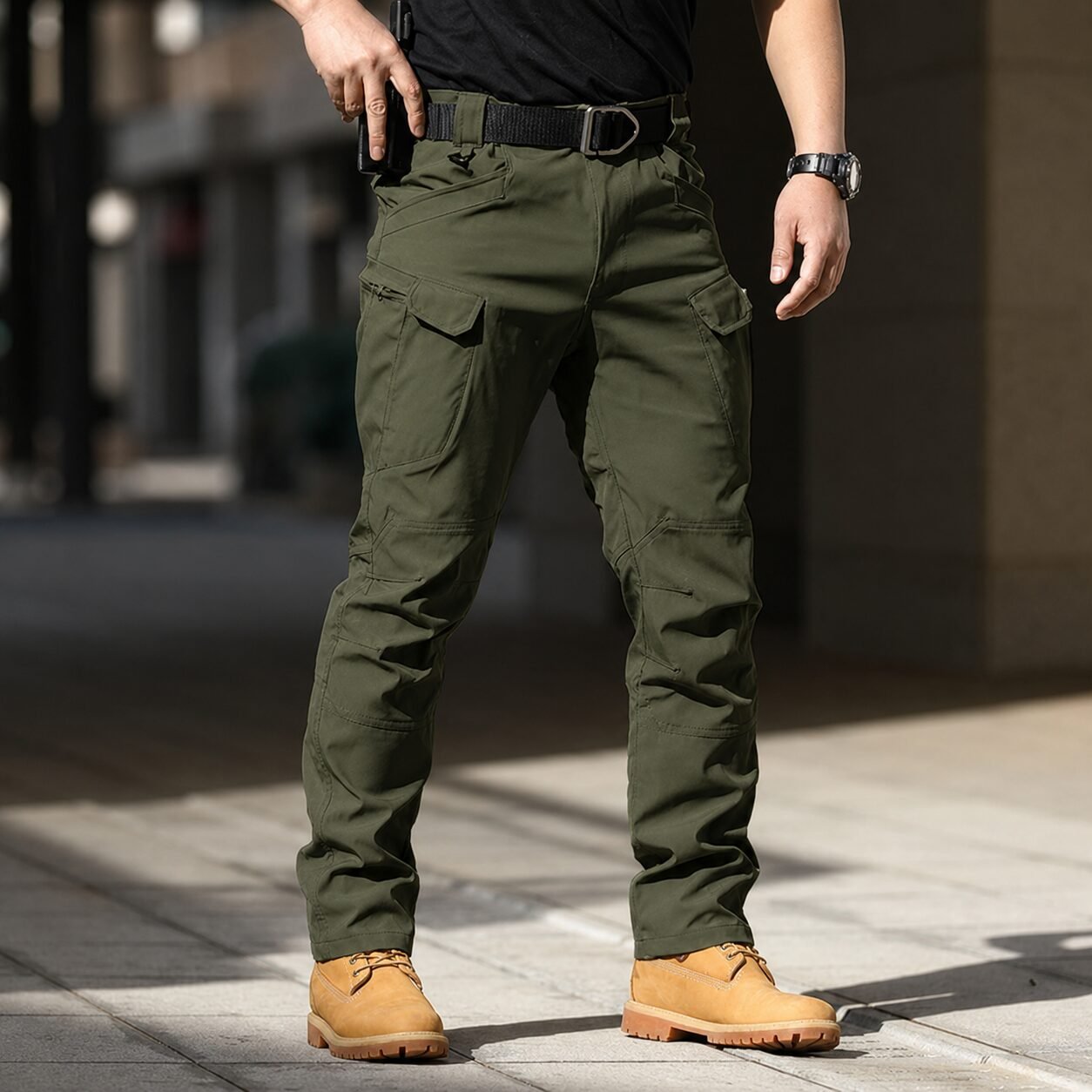 Herren Cargo-Hose Tactical Fit - Image 3