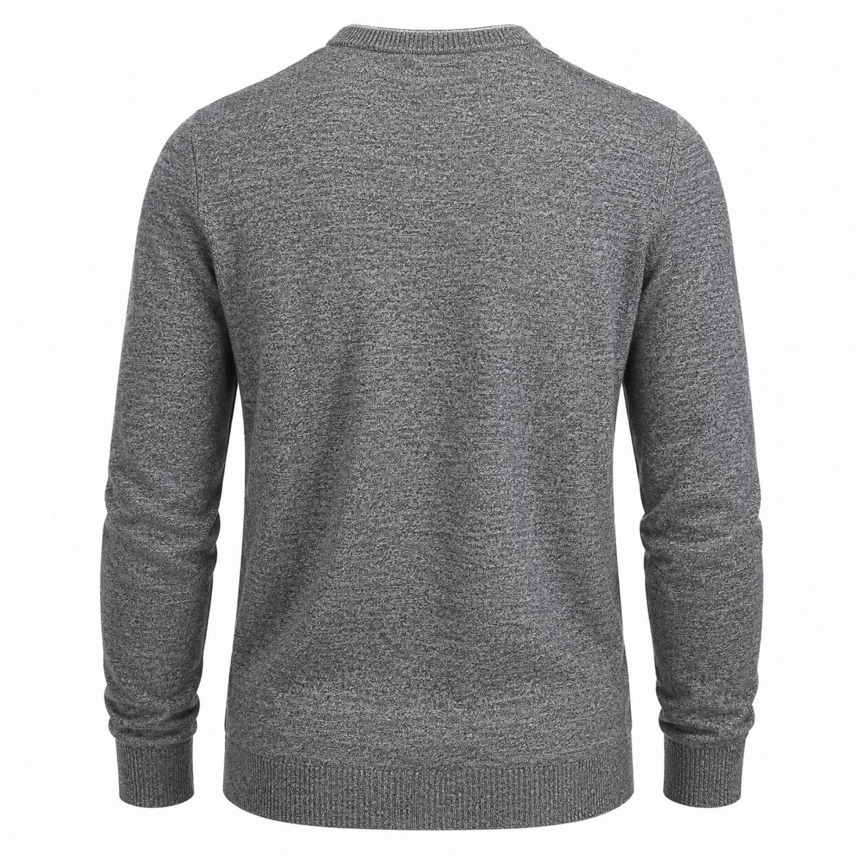 Herren Feinstrickpullover mit Rundhalsausschnitt - Image 4