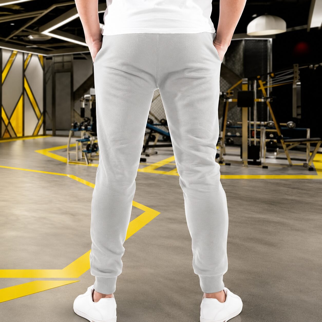 Herren Fleece Jogginghose - Image 3