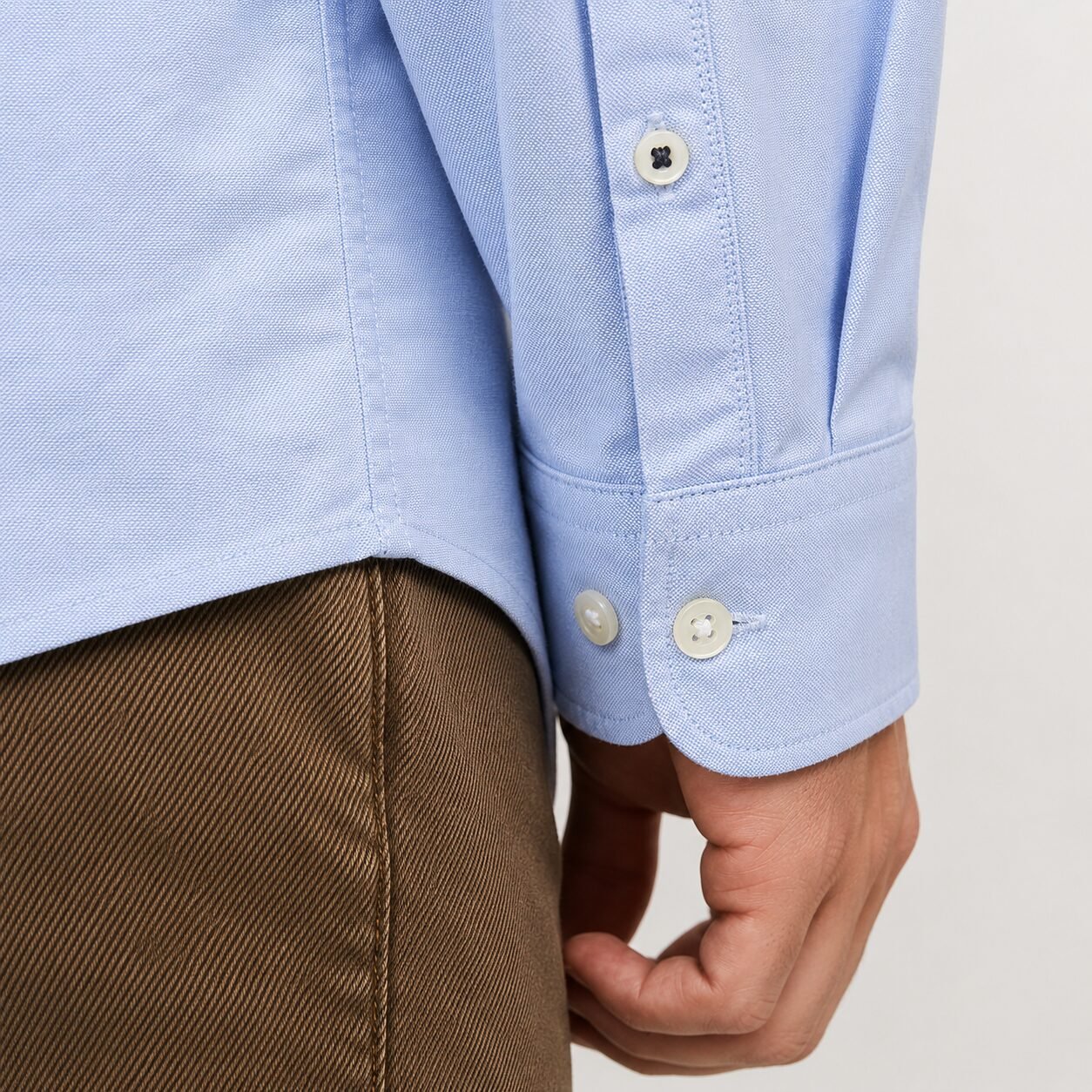 Herren Oxford Hemd Slim Fit - Image 5