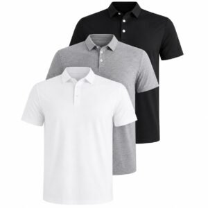 Herren Polo Shirt Slim Fit Baumwolle
