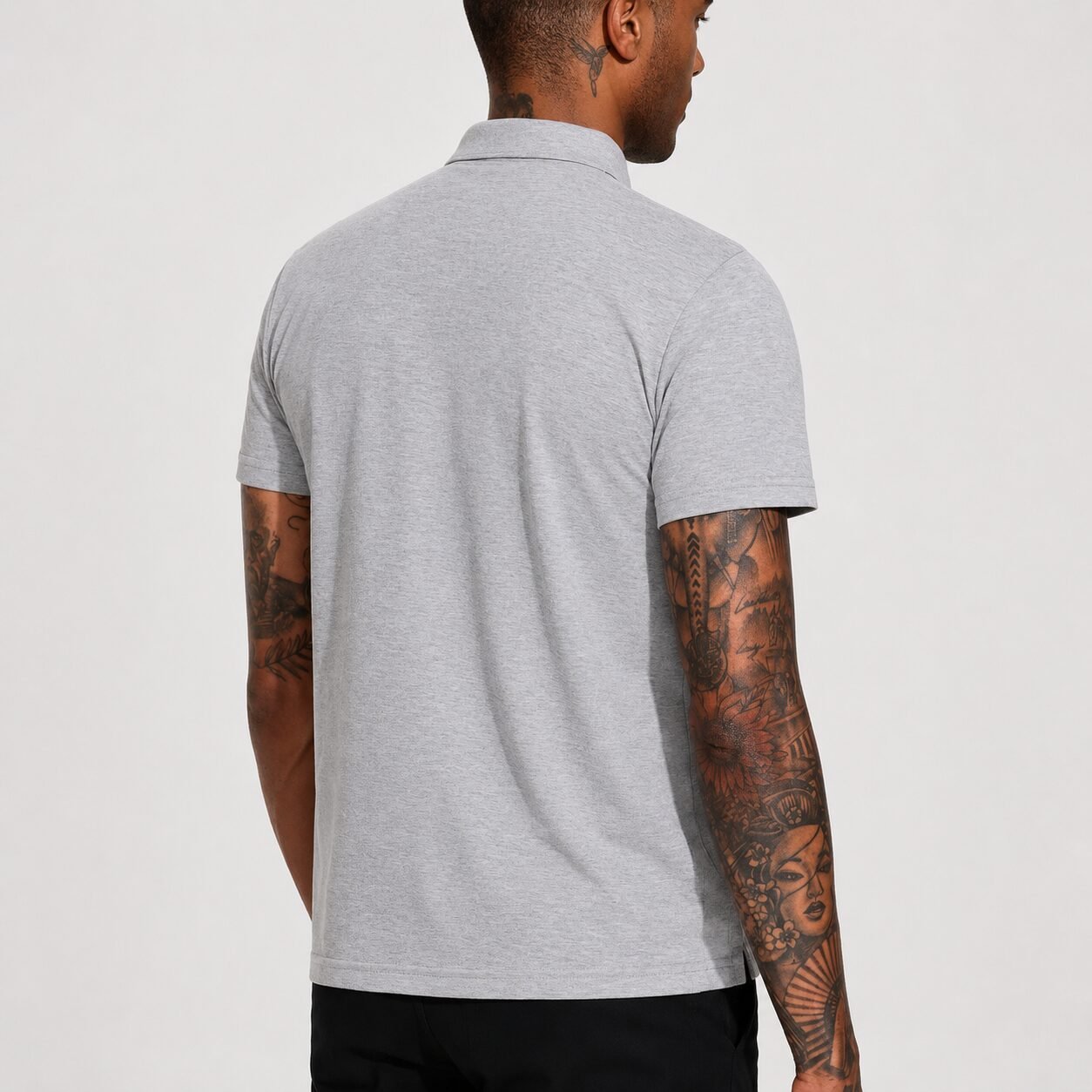 Herren Polo Shirt Slim Fit Baumwolle - Image 5