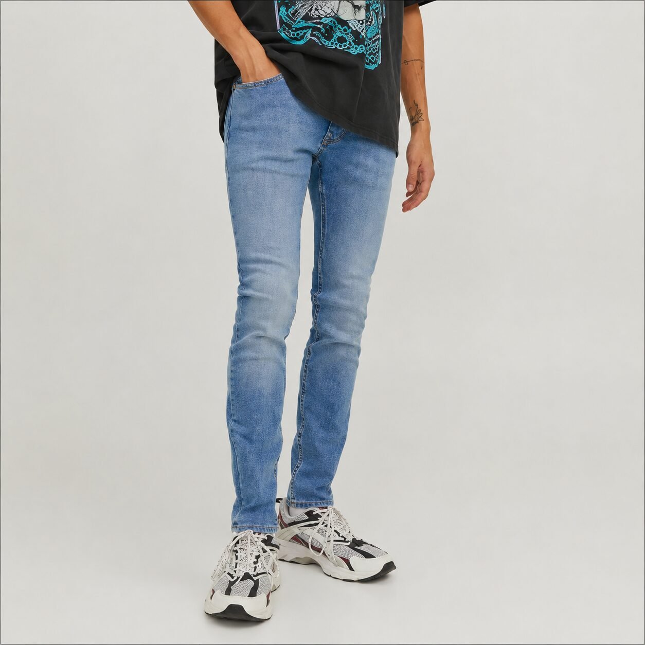 Herren Skinny Fit Jeans - Image 2