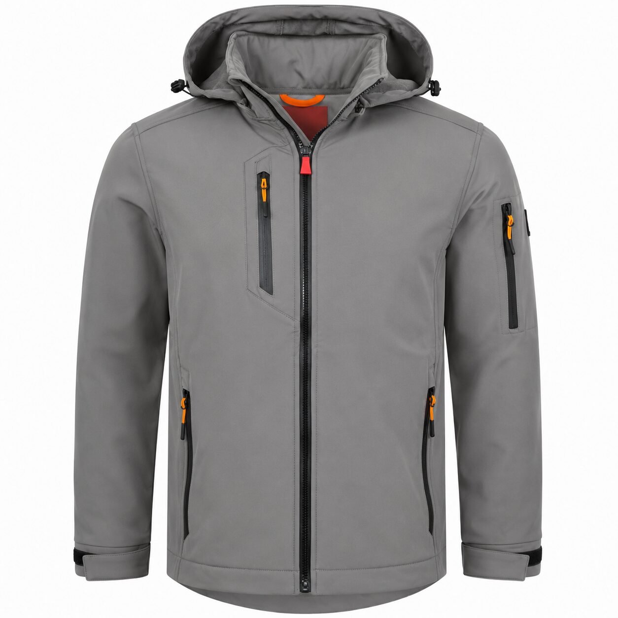 Herren Softshelljacke mit Kapuze