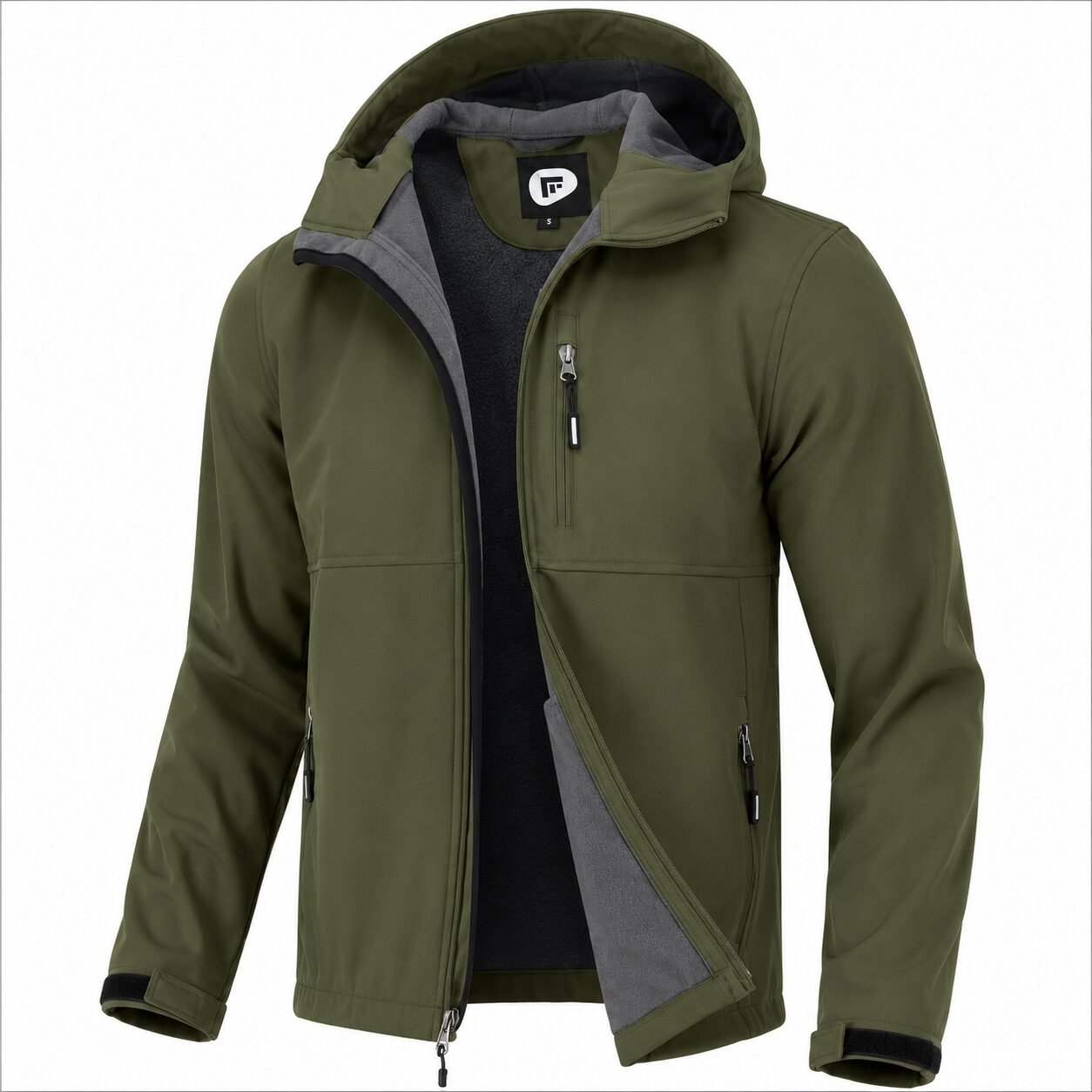 Herren Softshelljacke mit Kapuze - Image 2