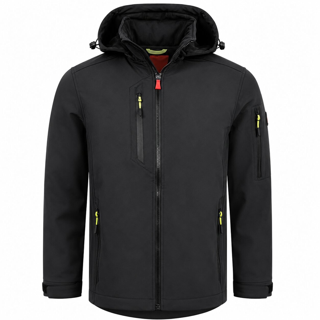 Herren Softshelljacke mit Kapuze - Image 3