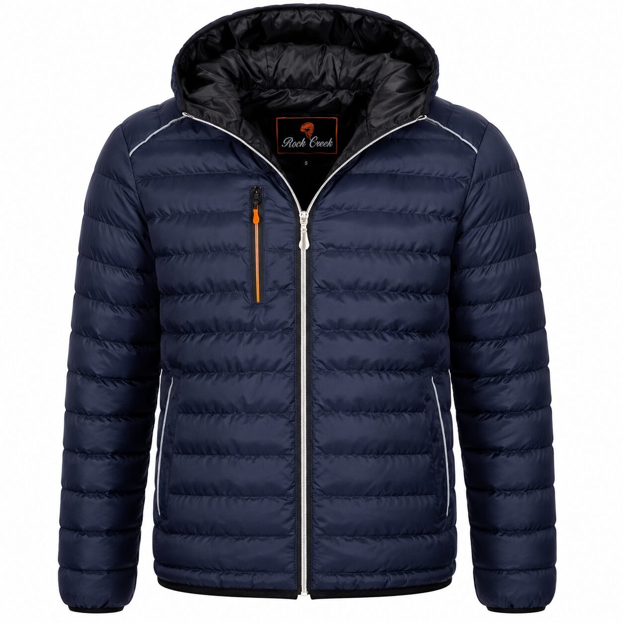 Herren Steppjacke mit Kapuze