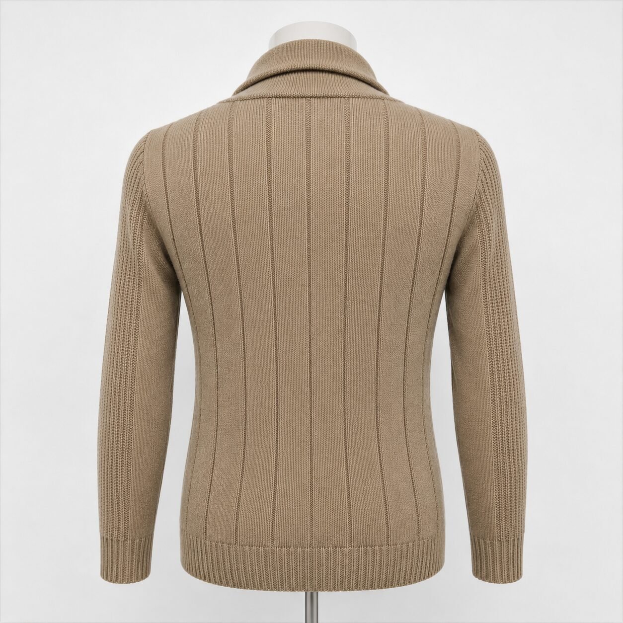 Herren Strick-Cardigan mit Schalkragen - Image 4