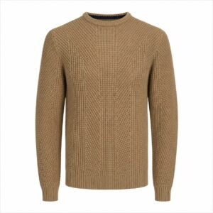 Herren Struktur-Strickpullover