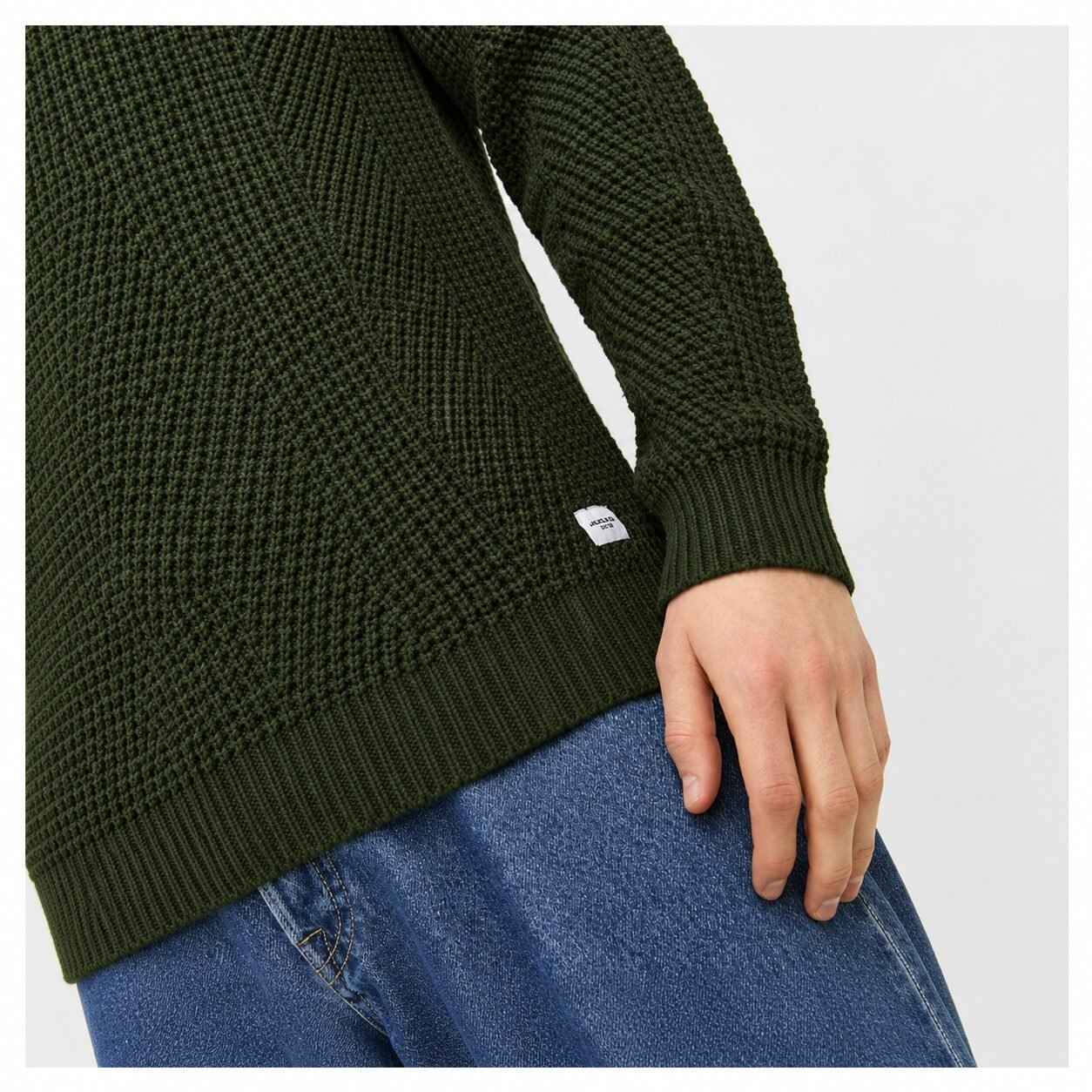 Herren Struktur-Strickpullover - Image 3