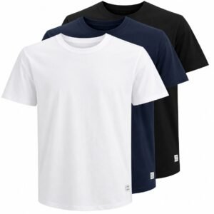 Herren T-Shirt Rundhals Baumwolle